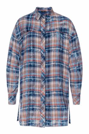 Shirt with a plaid pattern, zdjęcie 1 Shirt with a plaid pattern od Diesel